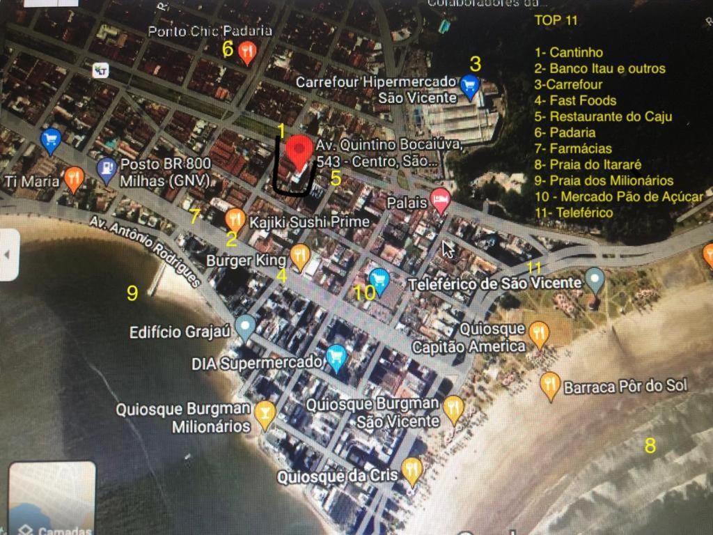 São Vicente Sv - Apartamento Acongegante Para Vc E A Familia -B المظهر الخارجي الصورة